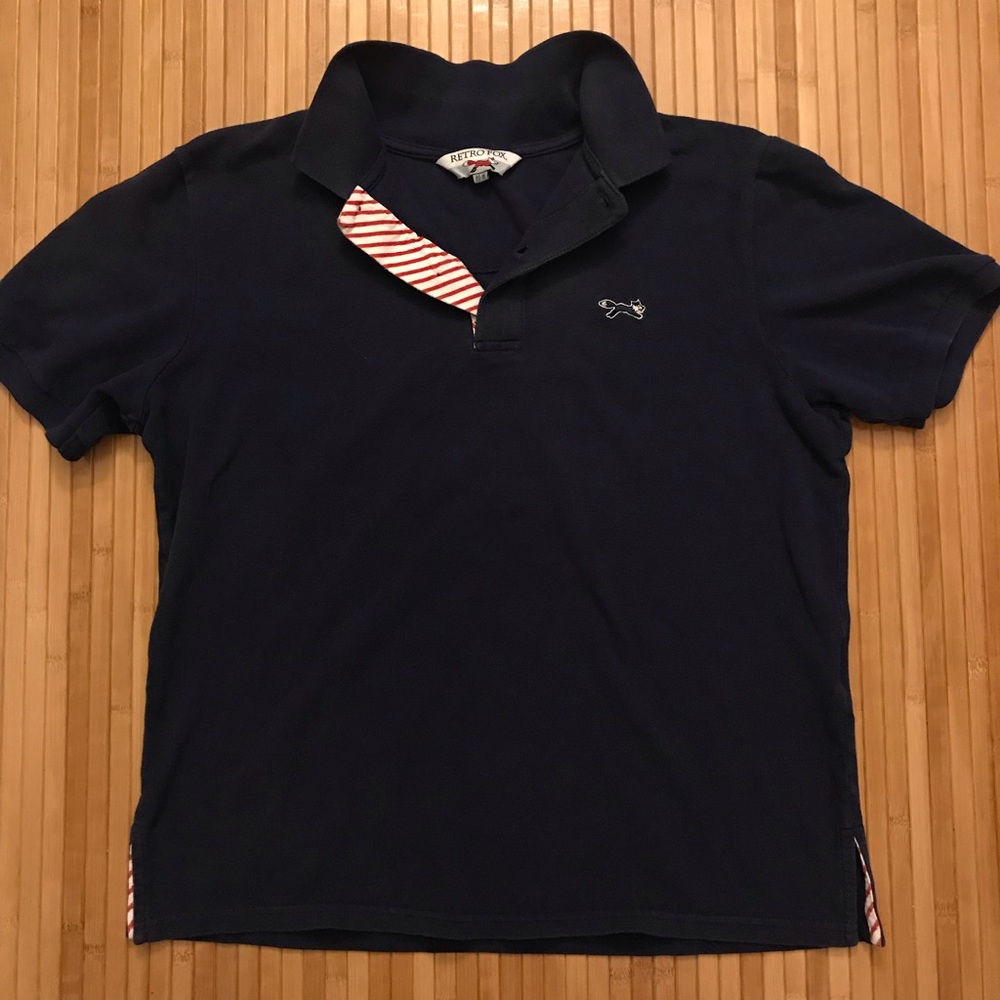 Mens Retro Fox Polo Size Medium